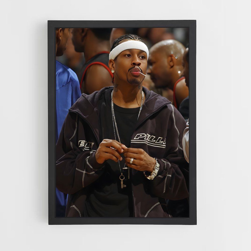 Poster Jay-Z Meets AI – affiche Basketball (vue 2)